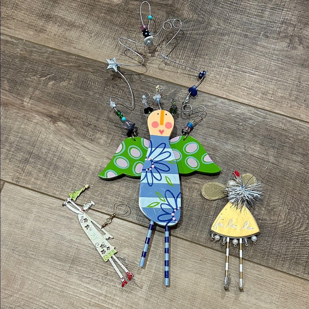 Colorful Angel Ornaments 3